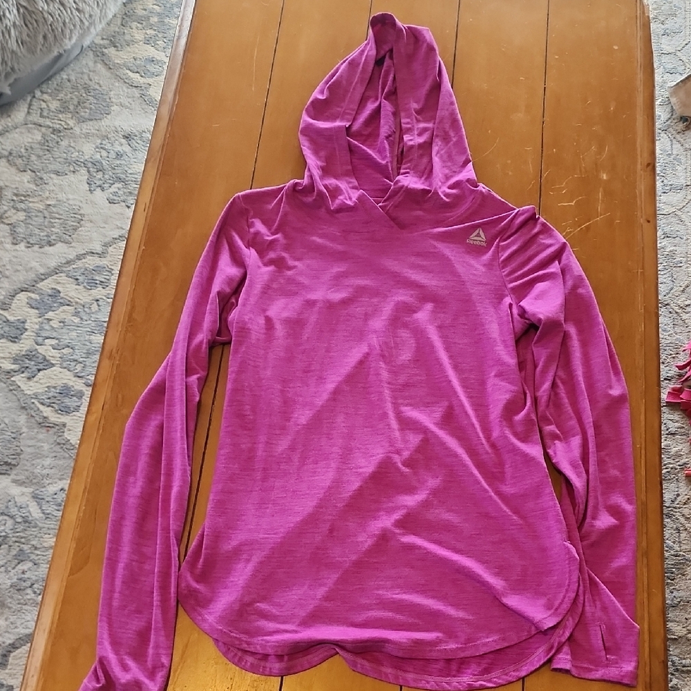 Reebok Women's Hooded Long Sleeve Pullover